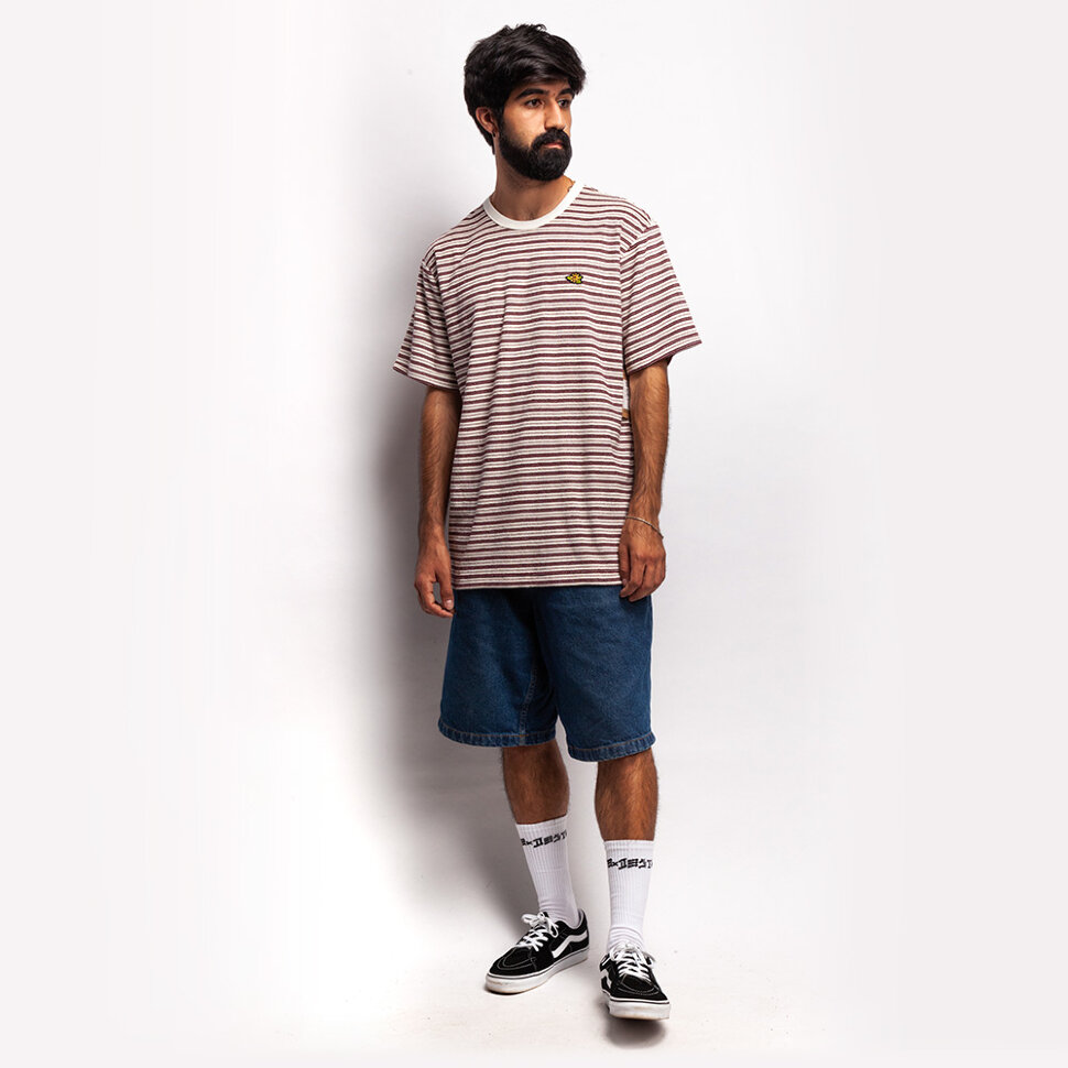 фото Футболка vans mn micro dazed knit seedpearl 2022