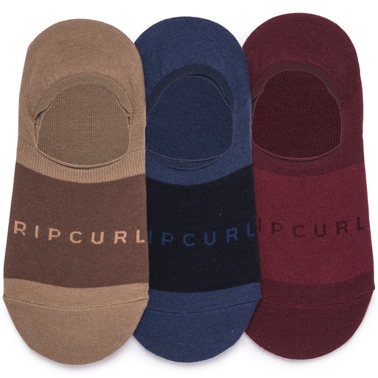 Комплект носков RIP CURL Corpo Stripe Invisible Socks Multico, фото 1