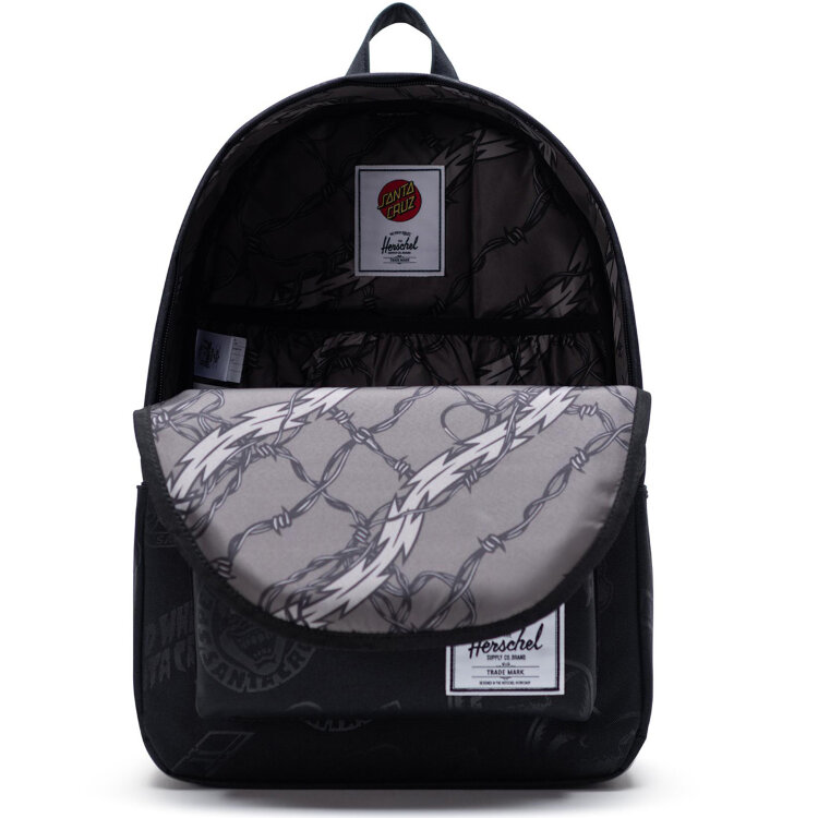 Рюкзак HERSCHEL Classic X-Large BLACK SPEED WHEELS 30L, фото 3