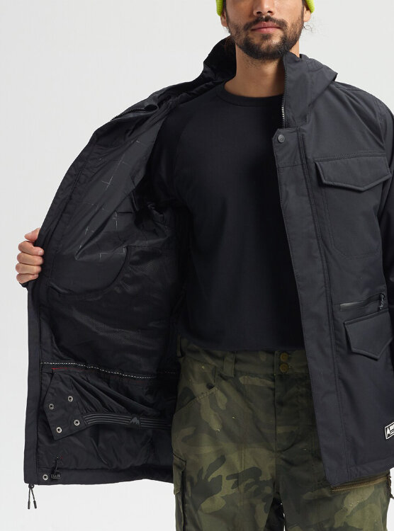 Куртка для сноуборда мужская BURTON M Covert Jk TRUE BLACK, фото 5