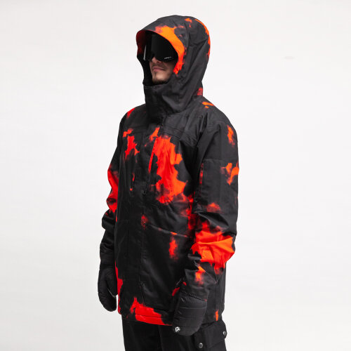 Куртка для сноуборда VOLCOM Scortch Ins Jacket  Magma Smoke 2021, фото 2