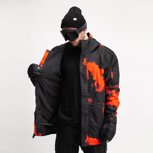 Куртка для сноуборда VOLCOM Scortch Ins Jacket  Magma Smoke 2021, фото 5