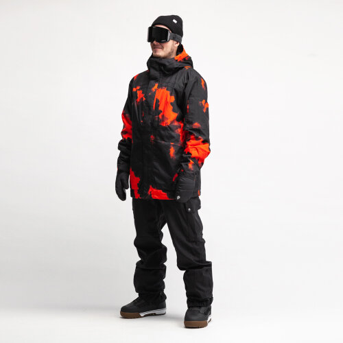 Куртка для сноуборда VOLCOM Scortch Ins Jacket  Magma Smoke 2021, фото 7