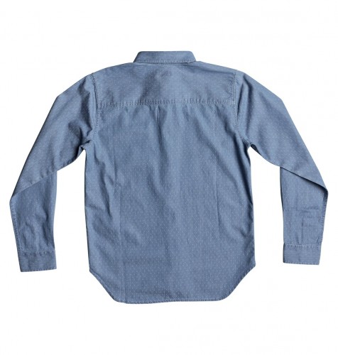 Рубашка для мальчиков-подростков DC SHOES Swalendalen 2 B B Light Blue, фото 2