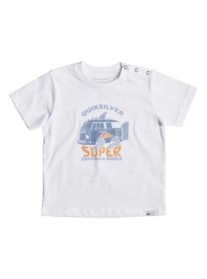 

Футболка для маленьких мальчиков QUIKSILVER Amphibian Baby I White, Белый