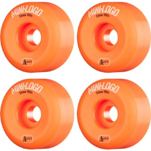 Колеса для cкейтборда MINI LOGO Mini Logo A-Cut Orange 54мм 101A 2020, фото 1