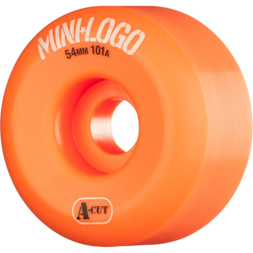 Колеса для cкейтборда MINI LOGO Mini Logo A-Cut Orange 54мм 101A 2020, фото 2