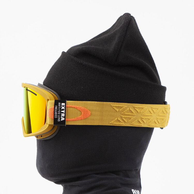 Маска горнолыжная OAKLEY O Frame 2.0 Pro Xm PRIZM ICON MUSTARD/FIRE IRIDIUM & PERSIMMON, фото 2