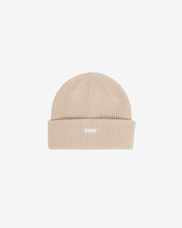 Шапка OBEY Future Beanie FW25 Silver Grey, фото 1