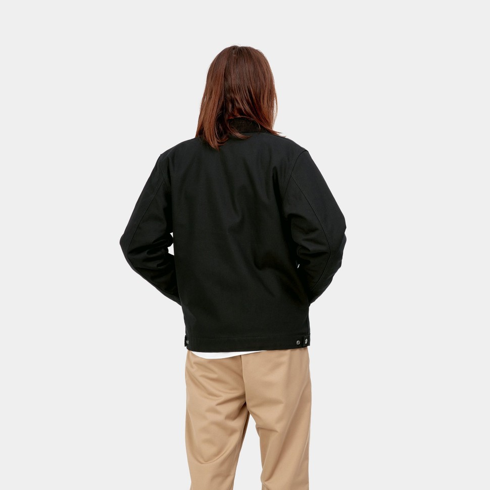 Куртка CARHARTT WIP Detroit Jacket Black / Black (Rigid) 2023 фото 2