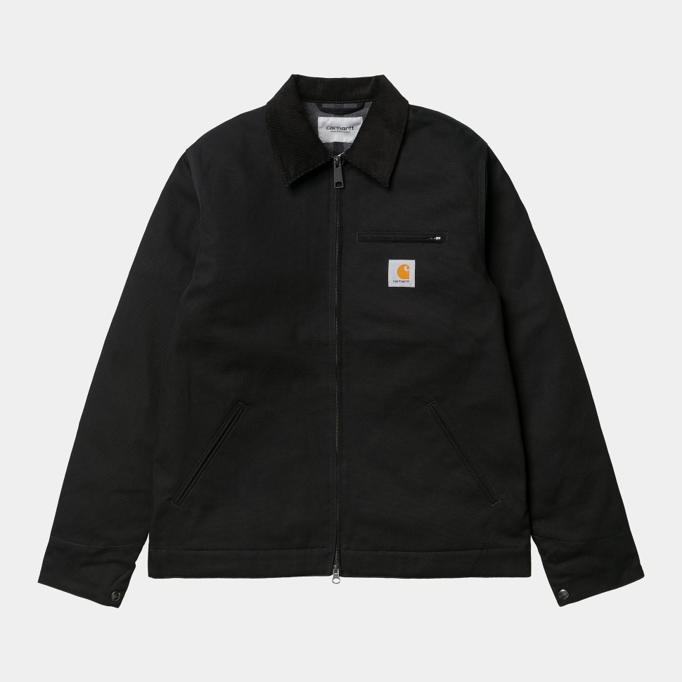 Куртка CARHARTT WIP Detroit Jacket Black / Black (Rigid) 2023 фото 4