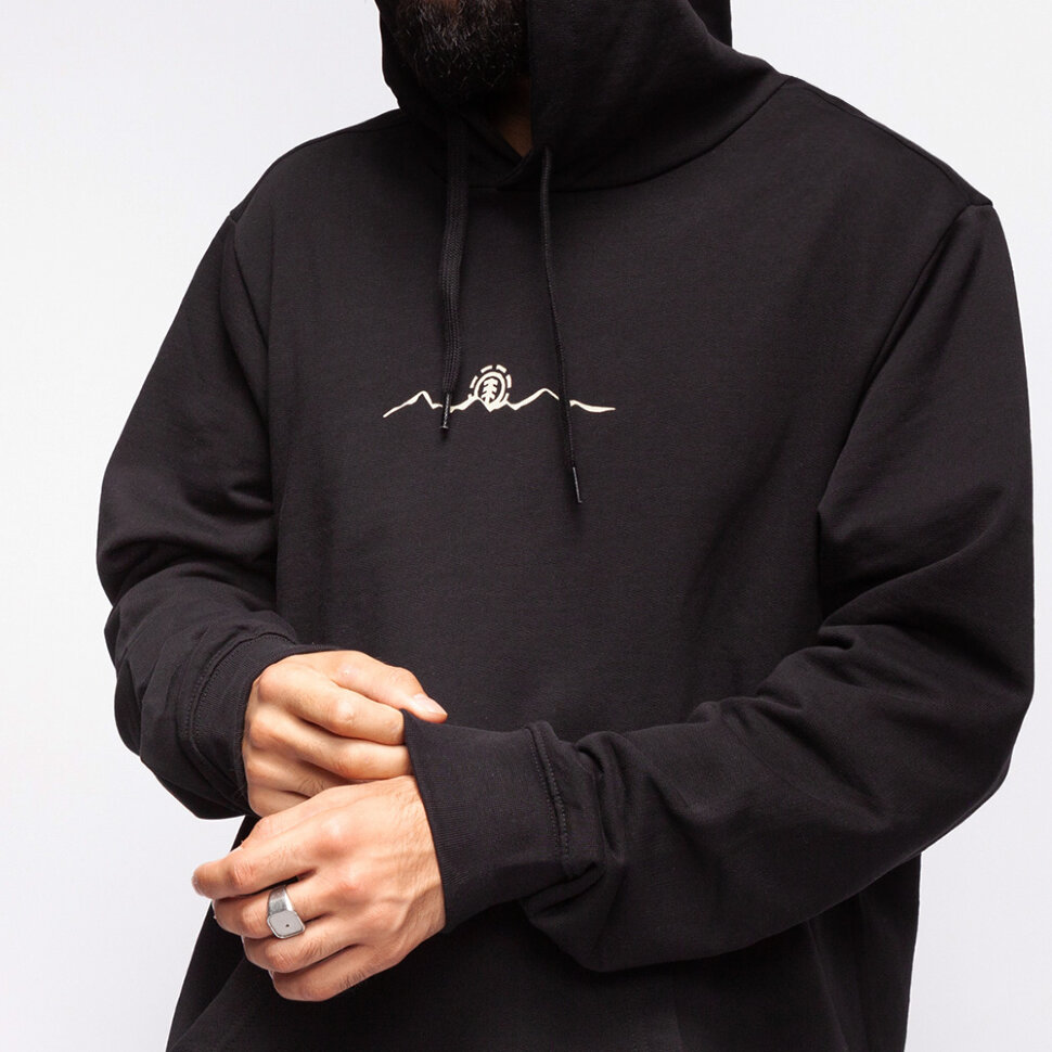 фото Толстовка с капюшоном element peanuts trekking hoo flint black 2021