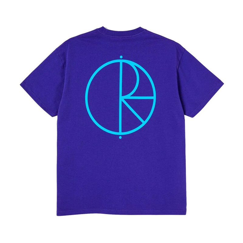 фото Футболка polar skate co. stroke logo tee purple 2022