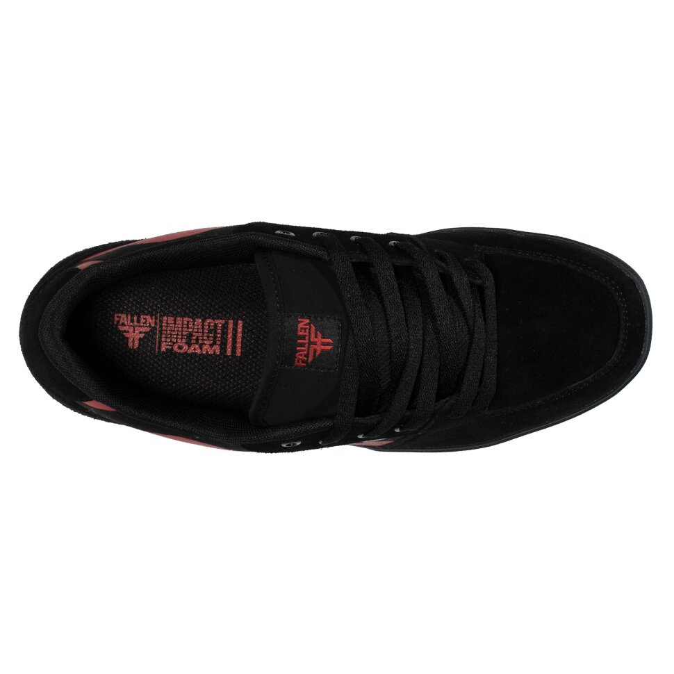 фото Кеды fallen patriot black / red stripes cupsole 2022