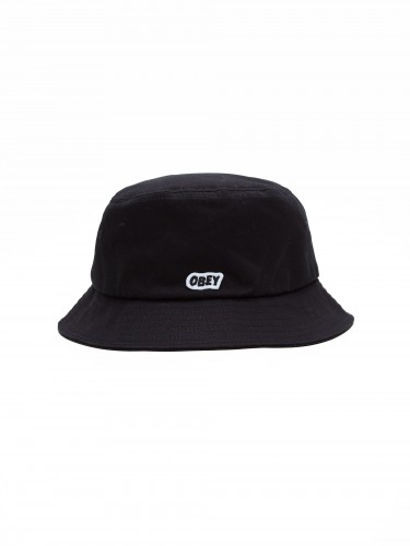 Панама OBEY Sleeper Bucket Hat Black, фото 1