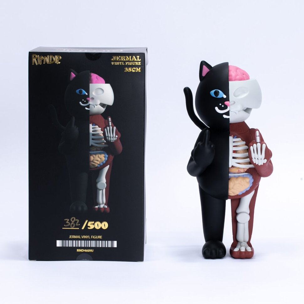 Игрушка RIPNDIP Lord Jermal Vinyl Figure Black 2021 фото 2