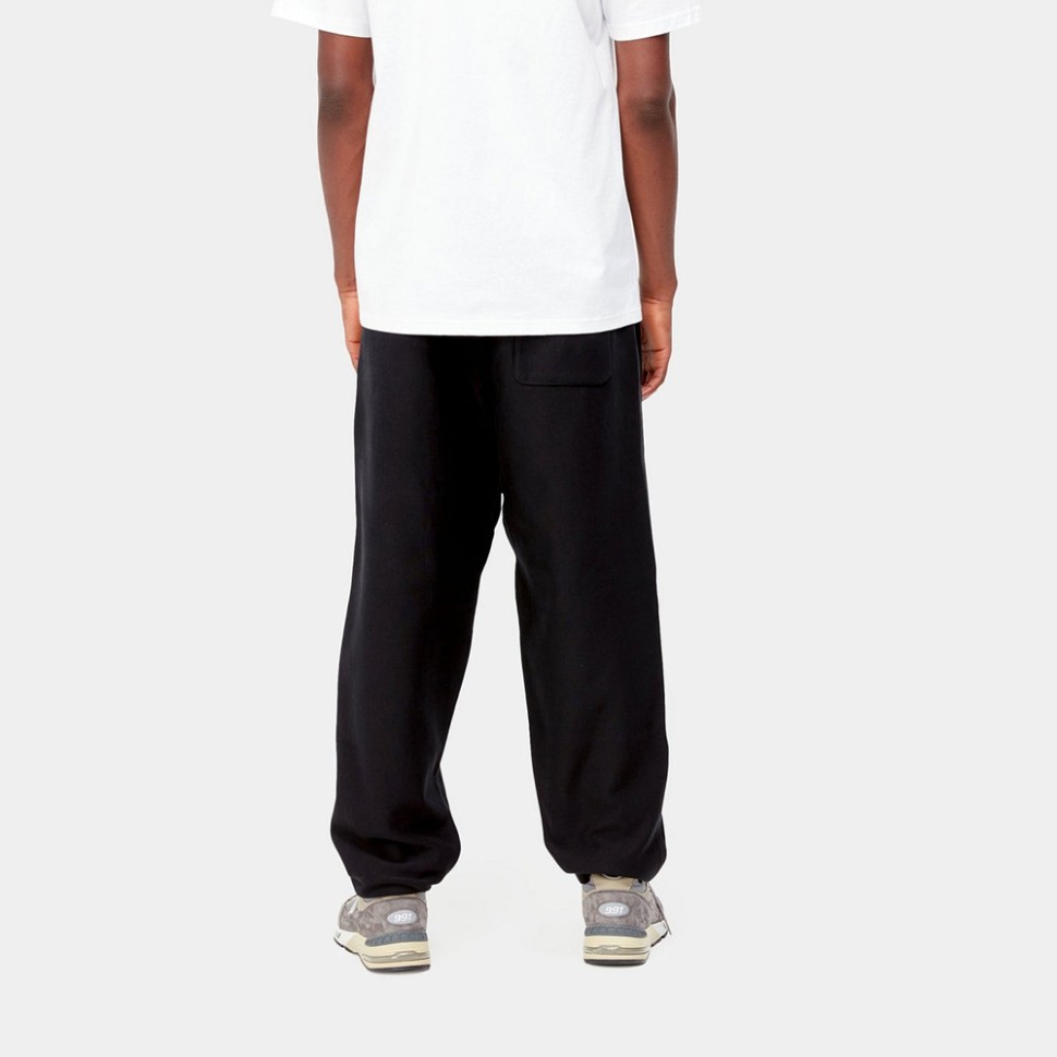 Брюки CARHARTT WIP American Script Jogging Pant Black 2023 фото 4