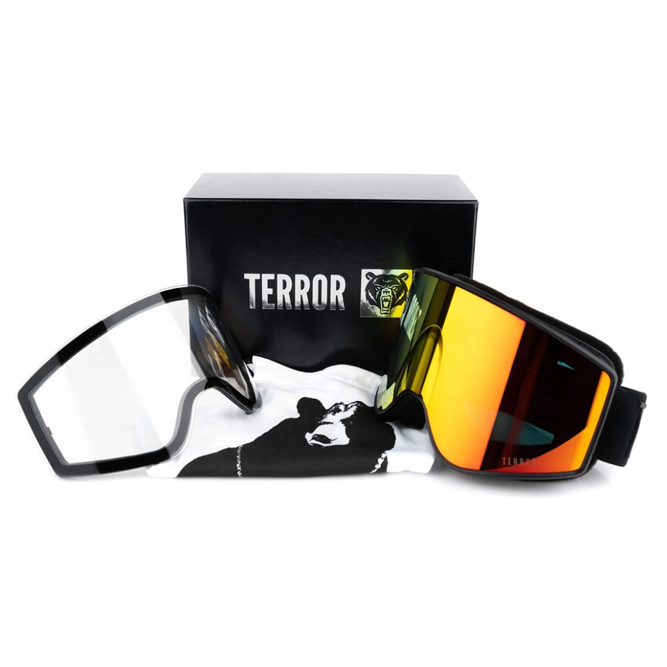 Маска горнолыжная TERROR Spectrum Golden фото 2