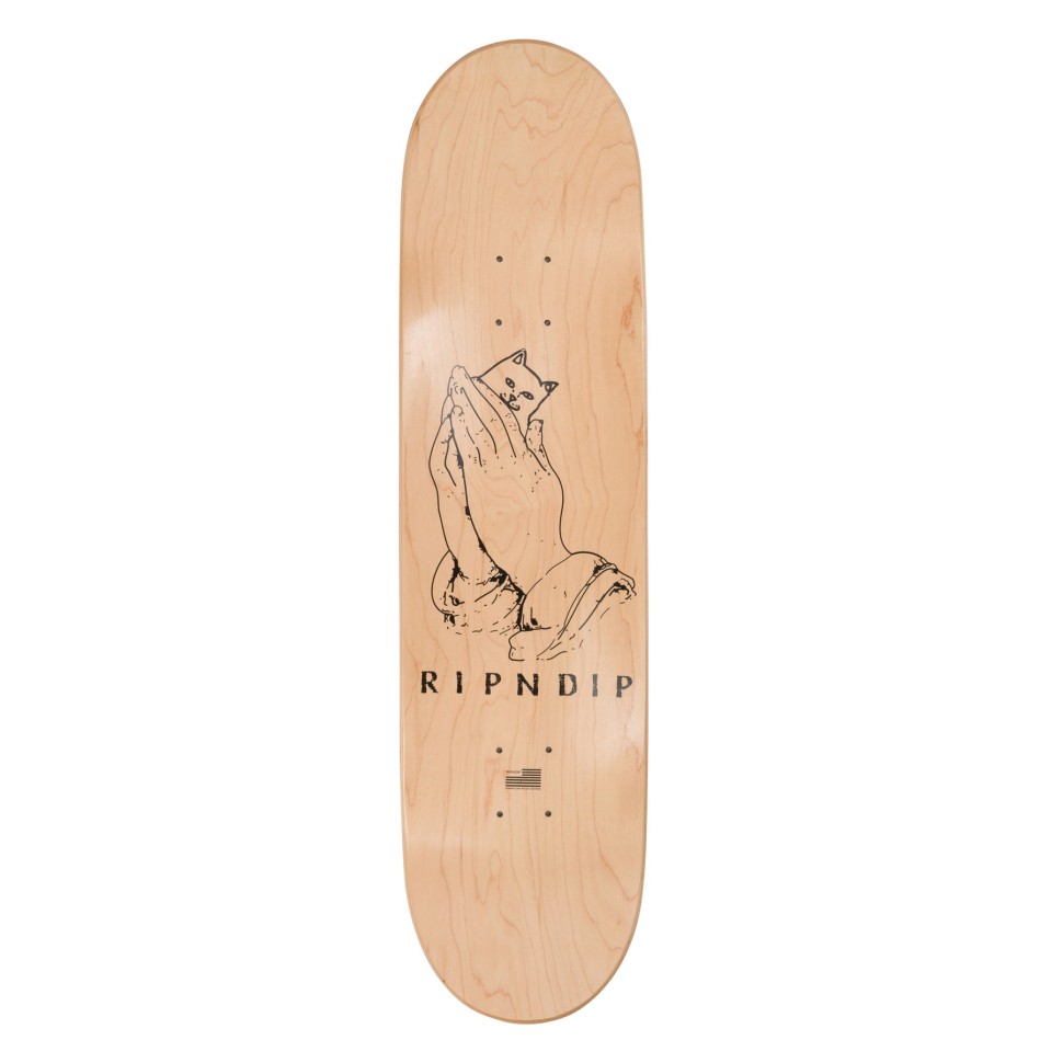 фото Дека для скейтборда ripndip lord nermal deck blue