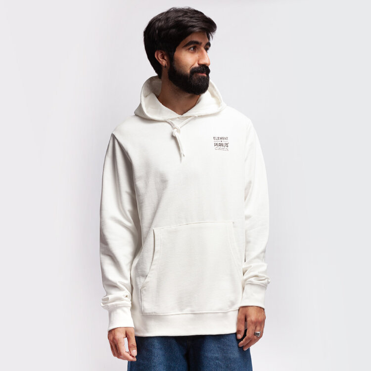 Толстовка с капюшоном ELEMENT Peanuts Adventure Ho Off White 2021 ...