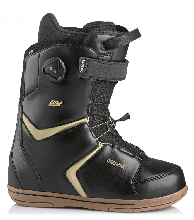 Ботинки для сноуборда мужские DEELUXE Edge Tf Black 2020, фото 1
