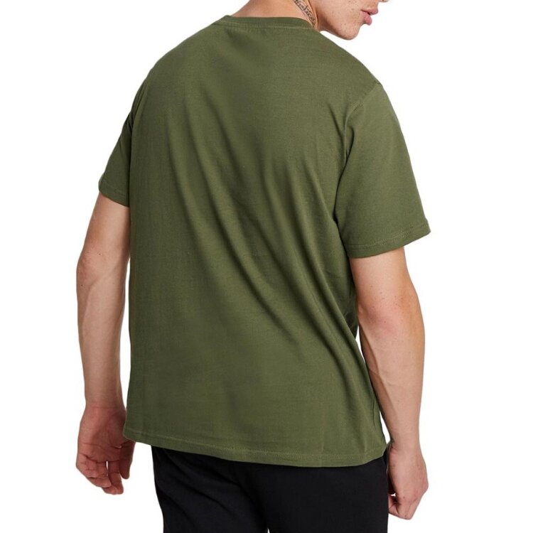 Футболка с принтом DICKIES Horseshoe Tee Men Dark Olive 2020, фото 2
