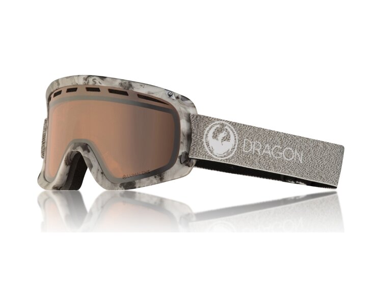 Маска горнолыжная DRAGON D1 OTG Mill SILVER ION, фото 3