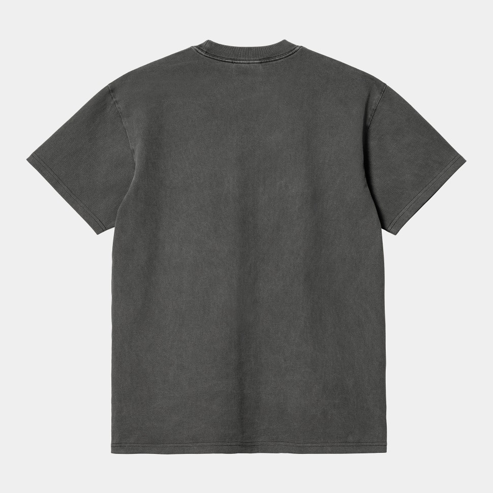 Футболка CARHARTT WIP S/S Duster T-Shirt Black (Garment Dyed) 2023 фото 2