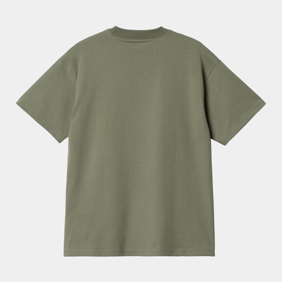 Футболка CARHARTT WIP S/S Warm Embrace T-Shirt Dollar Green фото 2