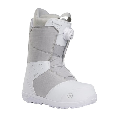 Ботинки для сноуборда NIDECKER Sierra W FW25 White/Gray, фото 1