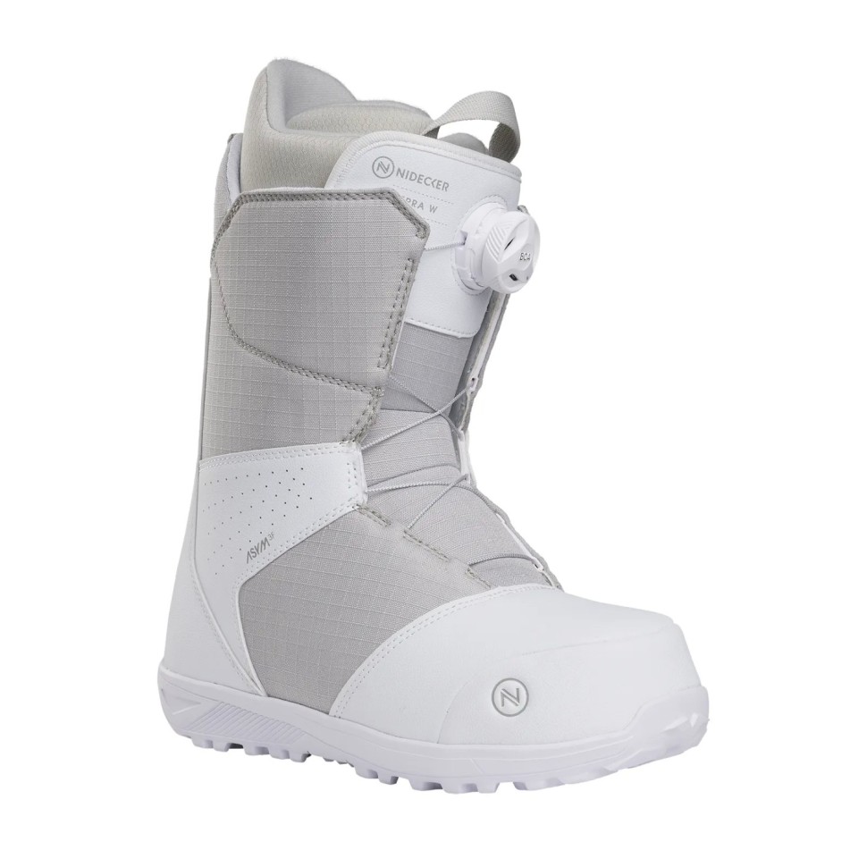Ботинки для сноуборда NIDECKER Sierra W FW25 White/Gray