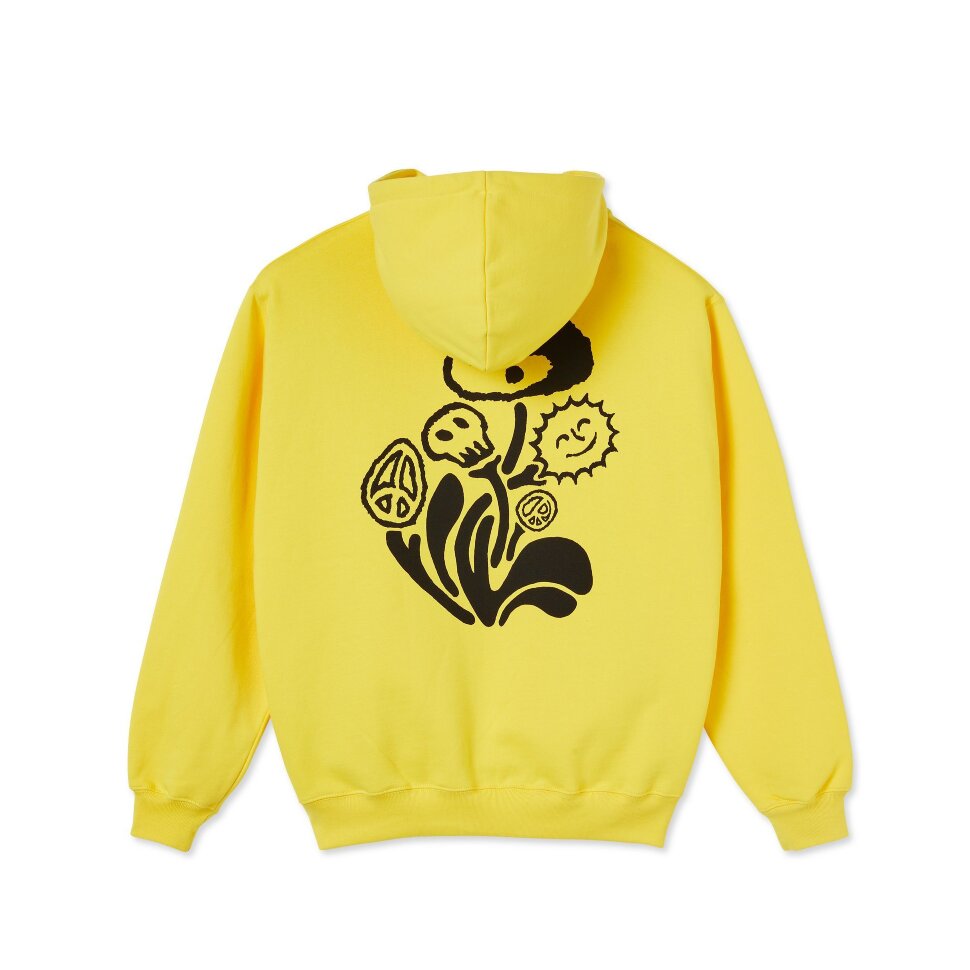 Толстовка с капюшоном POLAR SKATE CO. Trippin' Hoodie Lemon 2022 фото 2
