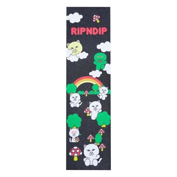 фото Шкурка для скейтборда ripndip buddy system grip tape black 2022