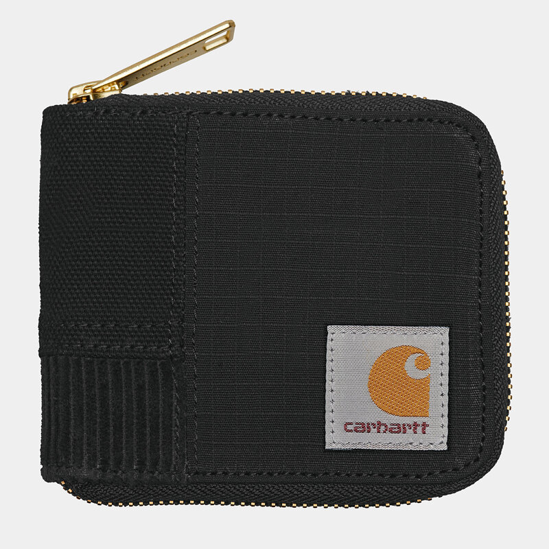 фото Кошелек carhartt wip medley zip wallet black 2022