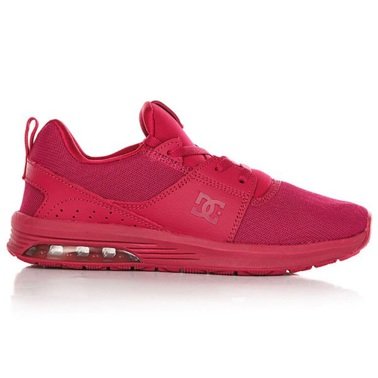 Кеды женские DC SHOES Heathrow Ia Raspberry Raspberry, фото 1