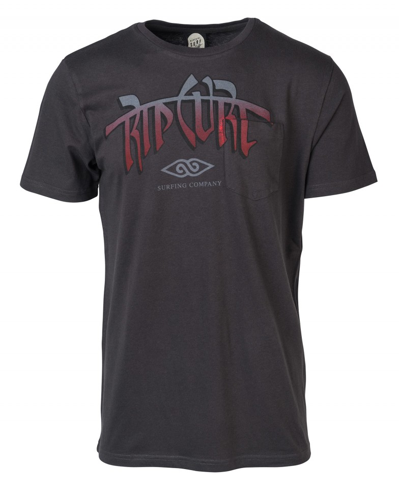 

Футболка RIP CURL Toucanos Pocket Tee Phantom, Серый, Toucanos Pocket Tee