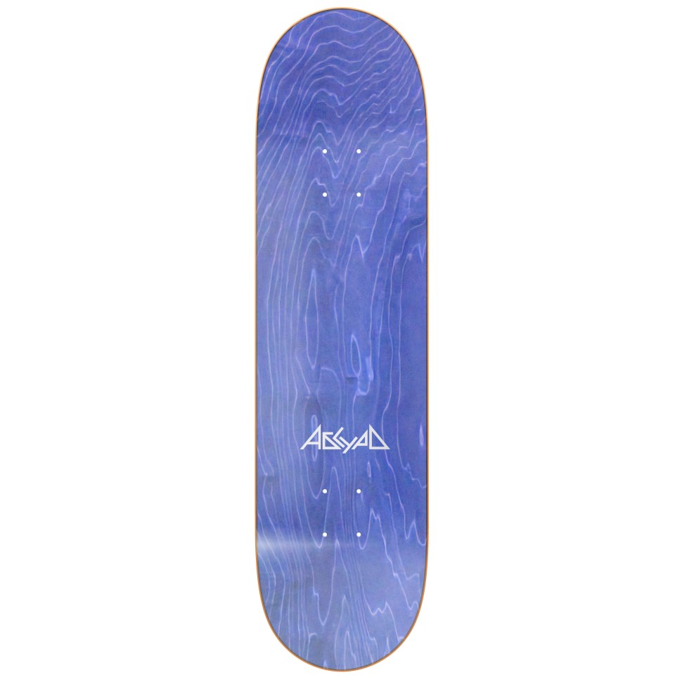 Дека для скейтборда АБСУРД Purple Logo  8.25 X 31.875 дюйм 2023 фото 2