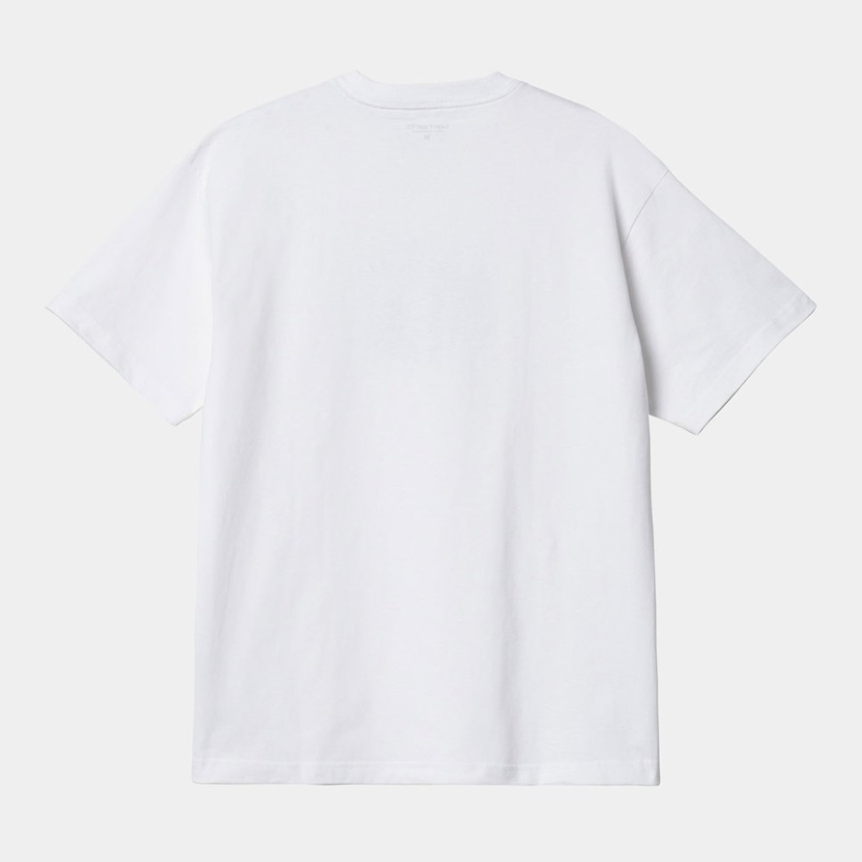 Футболка CARHARTT WIP S/S Deo T-Shirt White фото 2