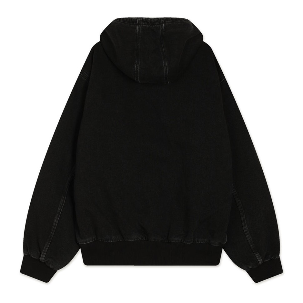 Куртка CARHARTT WIP Og Active Jacket Black (Stone Washed) 4064958661740, размер S - фото 2