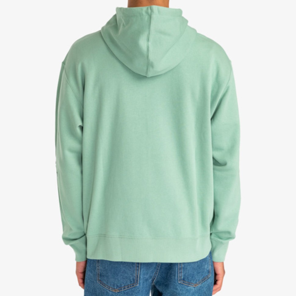Худи RVCA Flower Skull Hoodie Green Haze фото 2