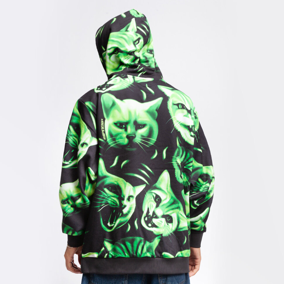 Толстовка RIPNDIP Neon Nerm Hoodie Black 2021 2000000530659, размер S - фото 2