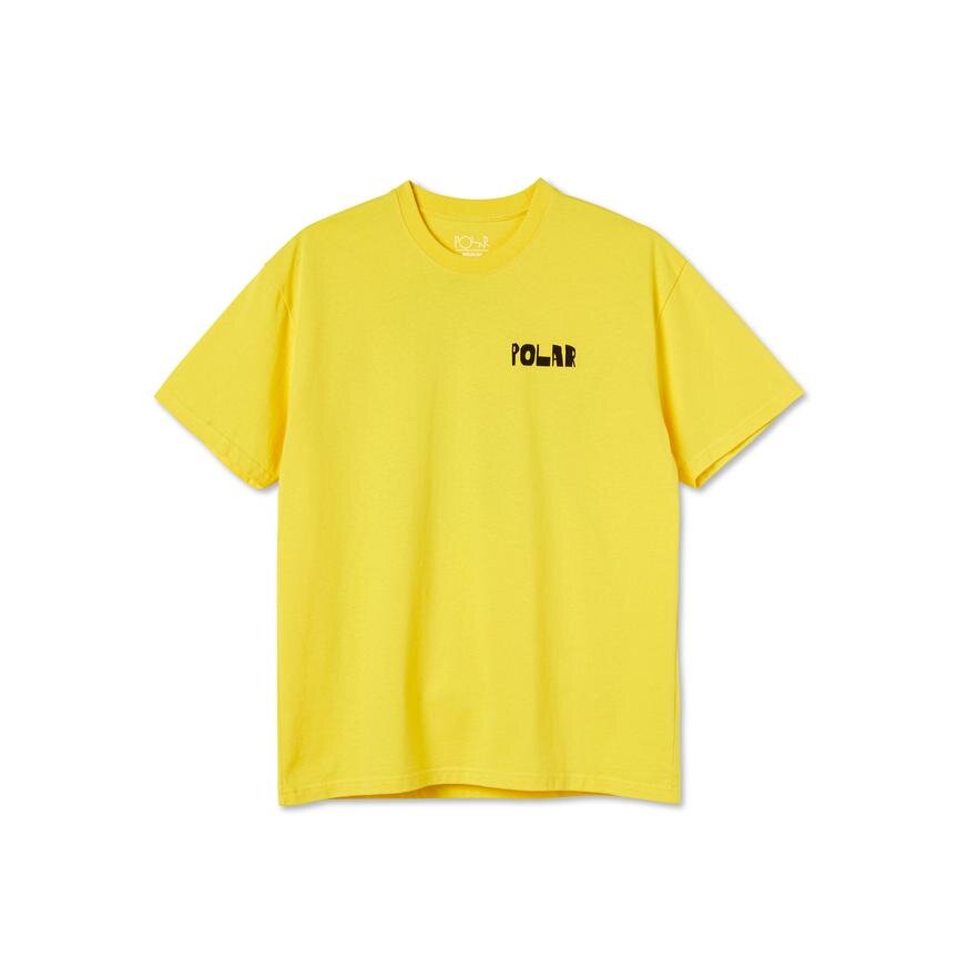 Футболка POLAR SKATE CO. Trippin' Tee Lemon 2022