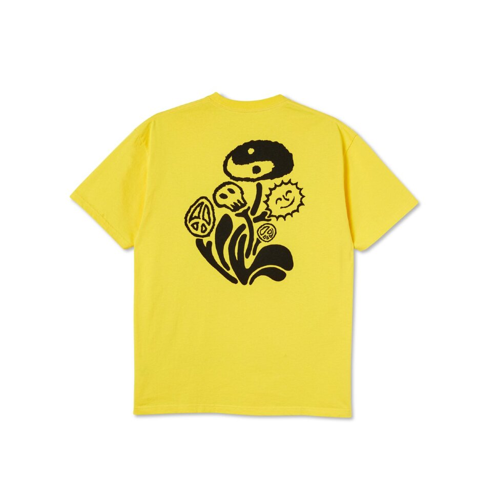 Футболка POLAR SKATE CO. Trippin' Tee Lemon 2022 фото 2