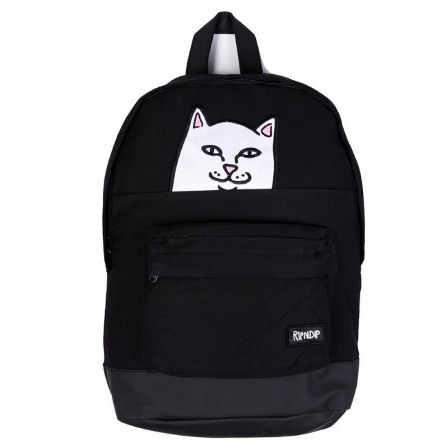 ryukzak ripndip lord nermal backpack black corduroy