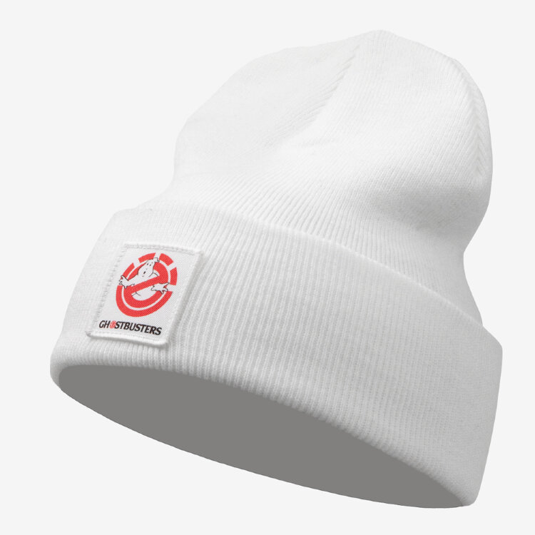 Шапка ELEMENT Ghostbusters Dusk Beanie OPTIC WHITE 2021, фото 1