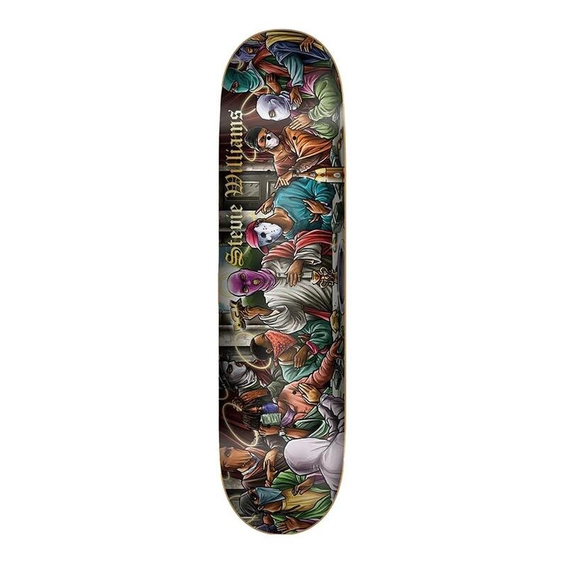 фото Дека для скейтборда dgk last supper williams deck 8.25 дюймов 2021