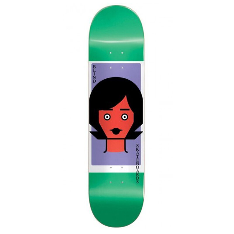фото Дека для скейтборда blind girl doll rhm green 8.5 2021