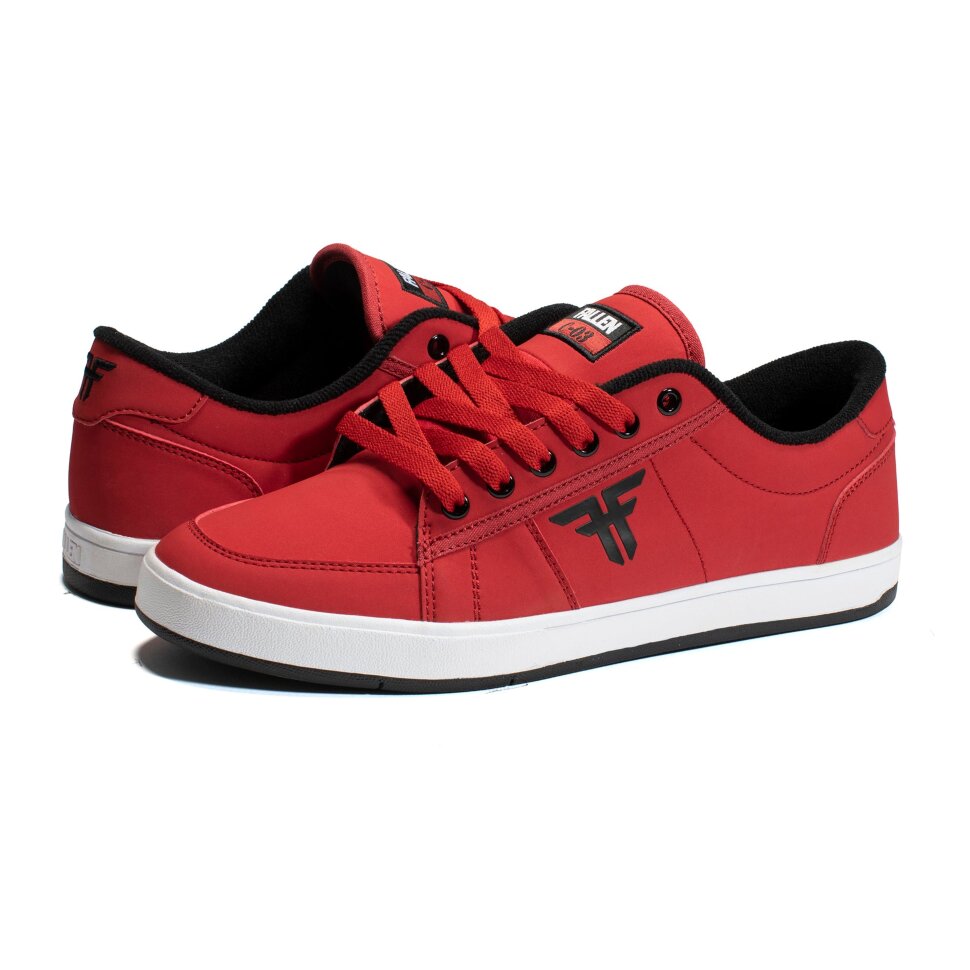 фото Кеды fallen bomber c-03-vegan red / white cupsole 2022