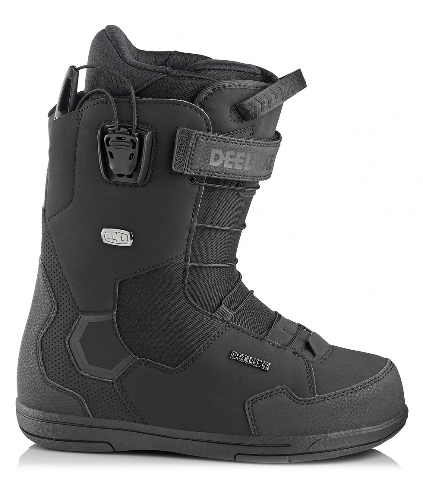 Ботинки для сноуборда мужские DEELUXE Id Tf Black 2020 9008312411140, размер 8.5, цвет черный