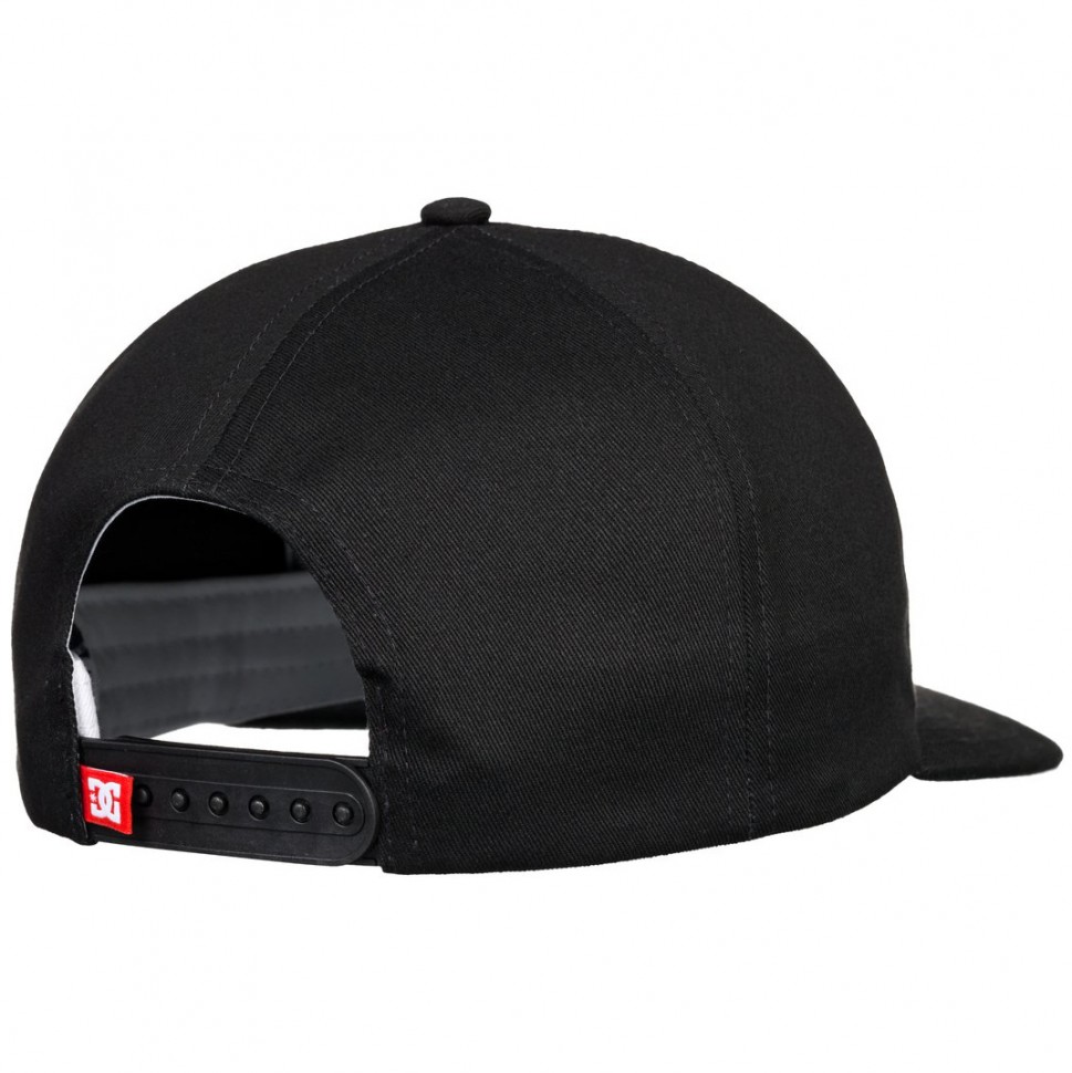 Кепка DC SHOES Sk8 Beveled Hat M Hats Black 2020 3613375030496, цвет черный - фото 2